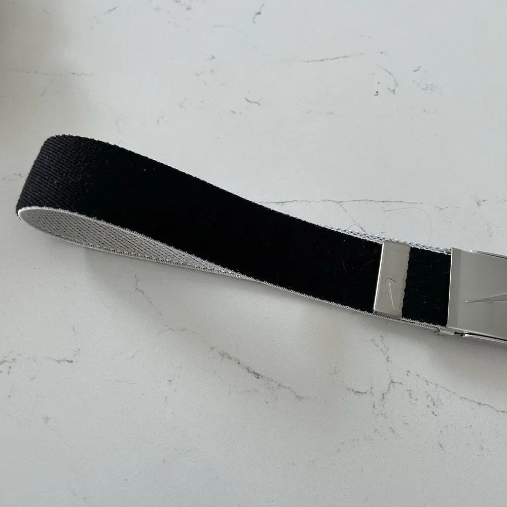 Nike Golf Mens Essential Black Web Belt 36” Classic Adjustable Athletic